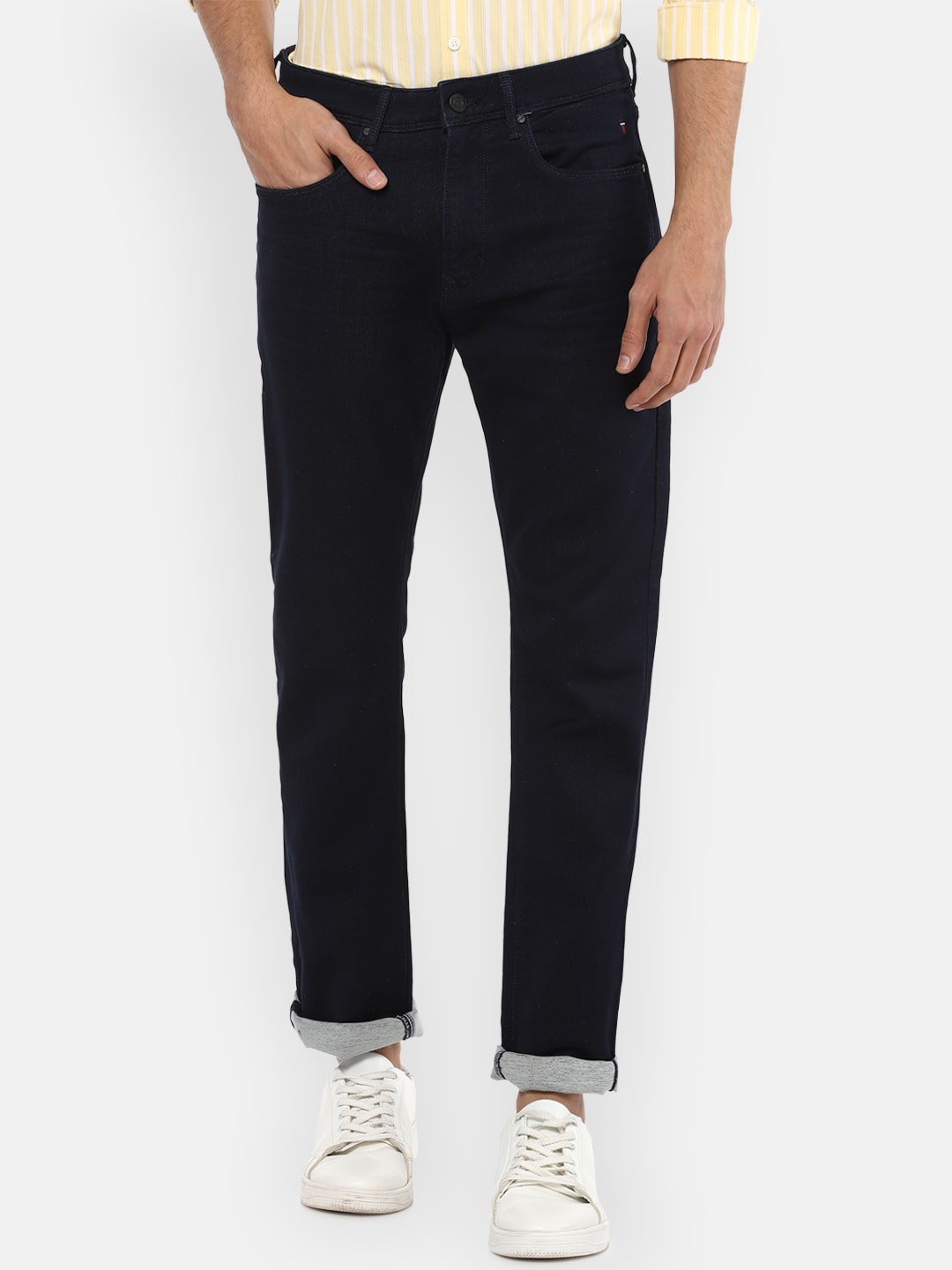 

Louis Philippe Jeans Men Navy Blue Jeans
