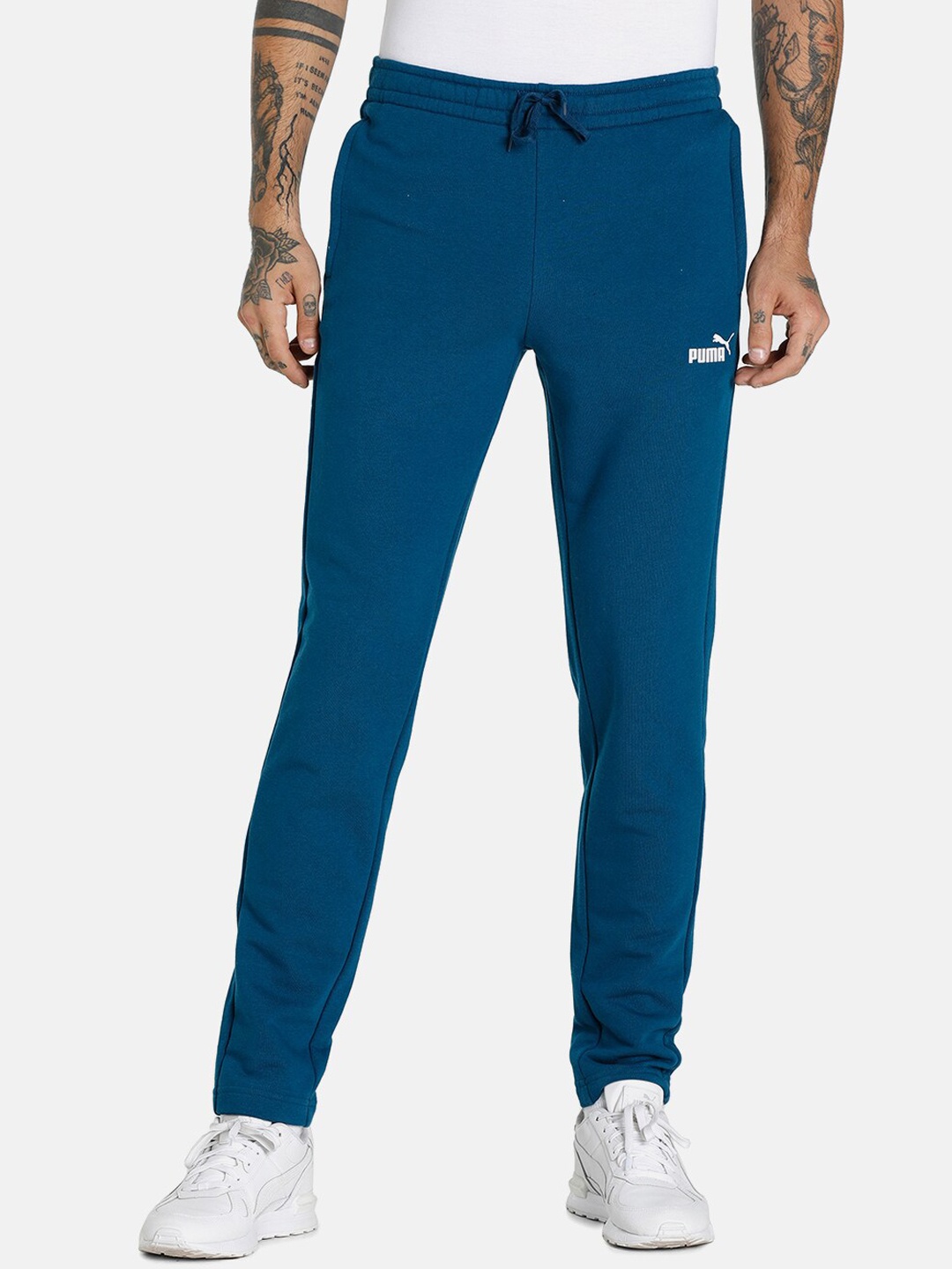 

Puma Men Blue Cotton Track Pants