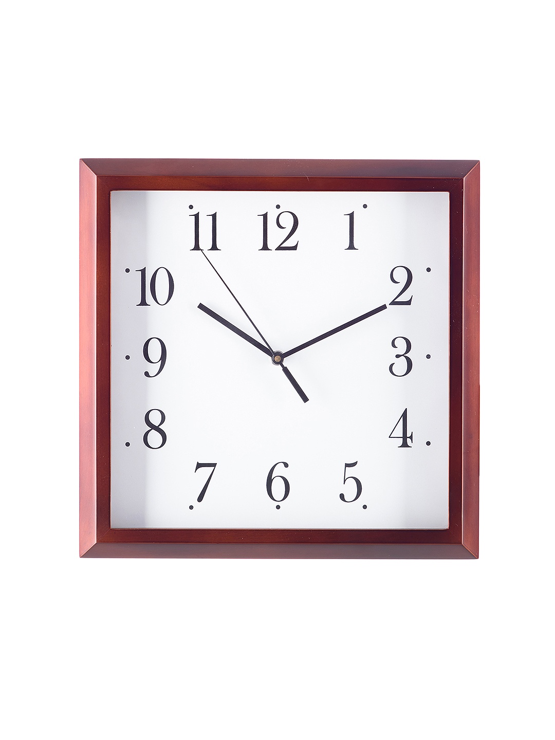 

eCraftIndia White 31.7 cm x 31.7 cm Analogue Wall Clock