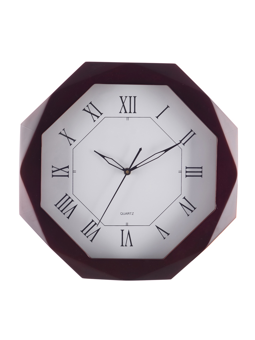 

eCraftIndia White 34.3 cm x 34.3 cm Analogue Wall Clock