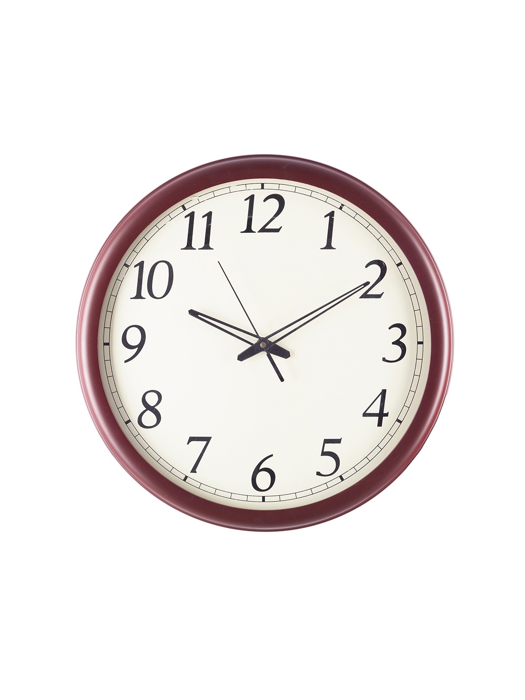 

eCraftIndia White Dial Wooden Premium Decorative 40.64 cm Analogue Wall Clock