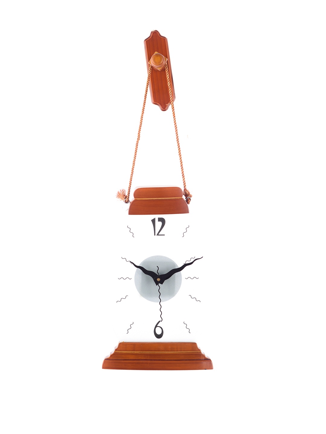 

eCraftIndia White 55.9 cm x 17.8 cm Analogue Wall Clock