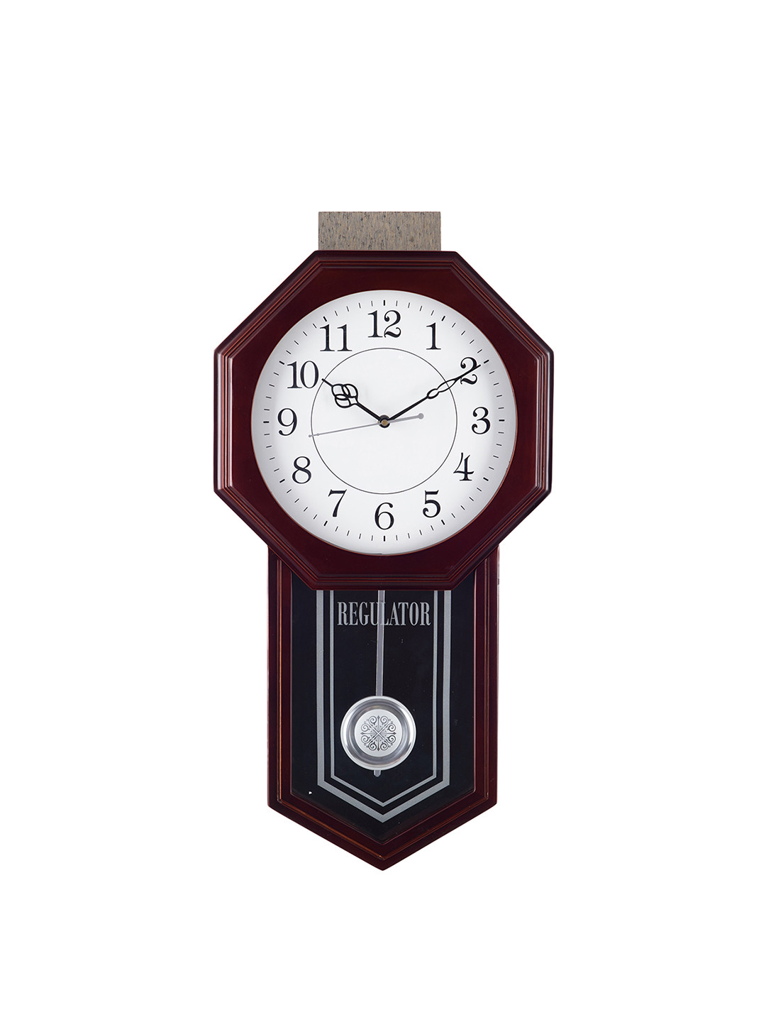 

eCraftIndia White 55.8 cm x 30.4 cm Analogue Wall Clock