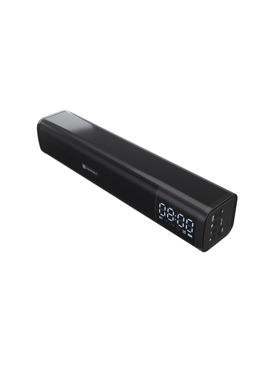 

Portronics Black DecibelI 10W Wireless Bluetooth Soundbar Speaker