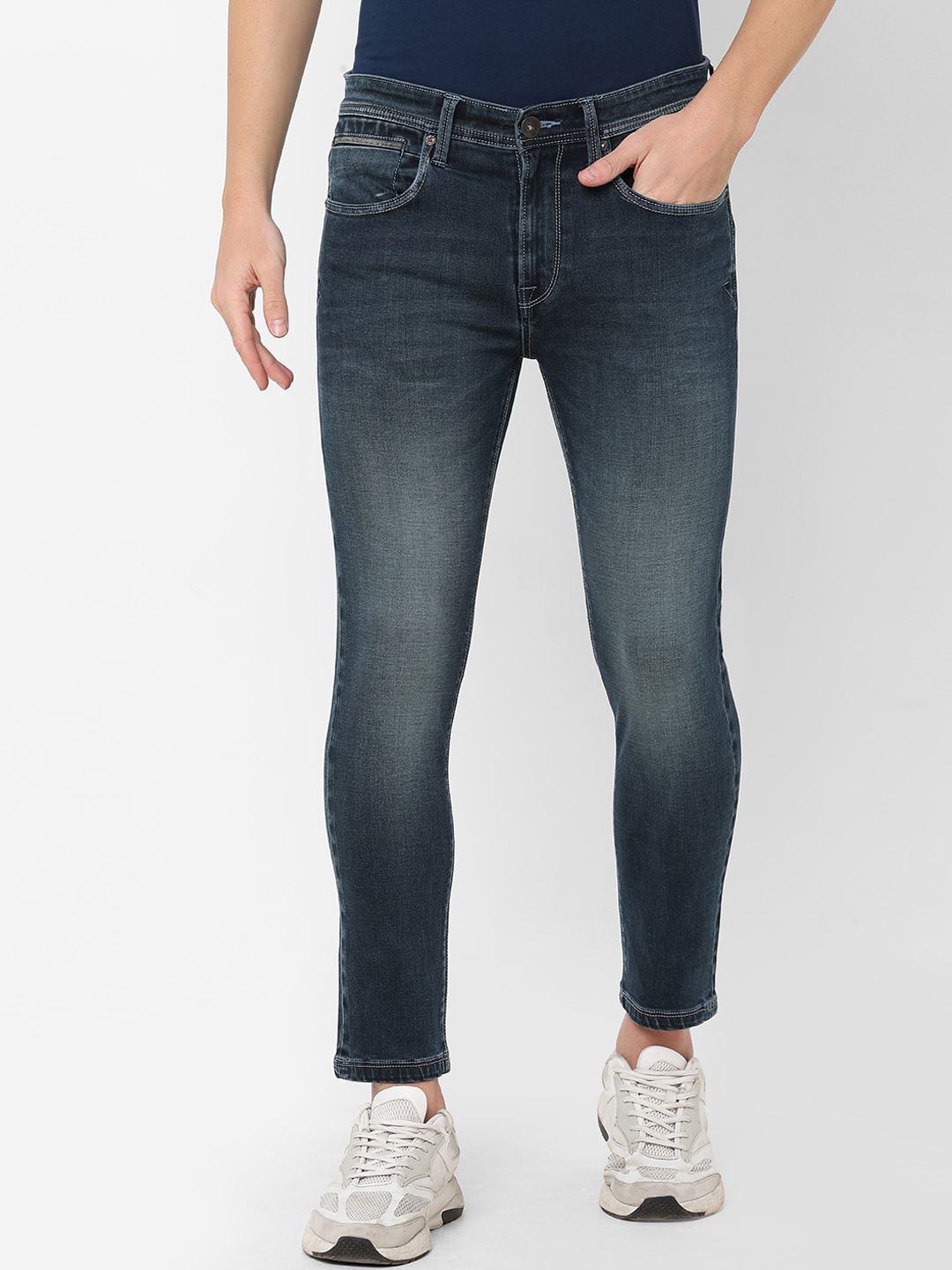 

Pepe Jeans Men Heavy Fade Stretchable Jeans, Blue