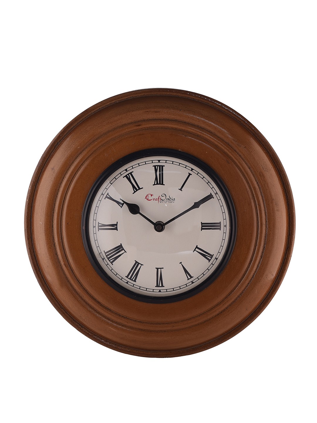 

eCraftIndia White Dial Handcrafted 29 cm Analogue Wall Clock