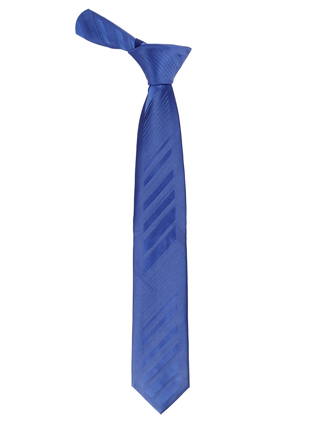 

Alvaro Castagnino Men Blue Woven Design Skinny Tie