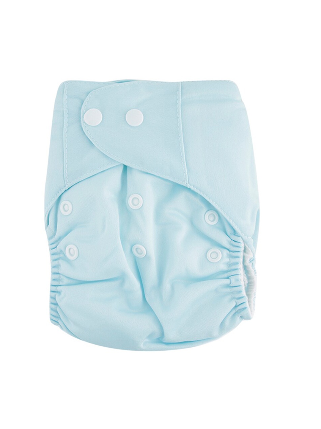 

Baby Moo Infant Kids Blue Solid Adjustable & Washable Diaper