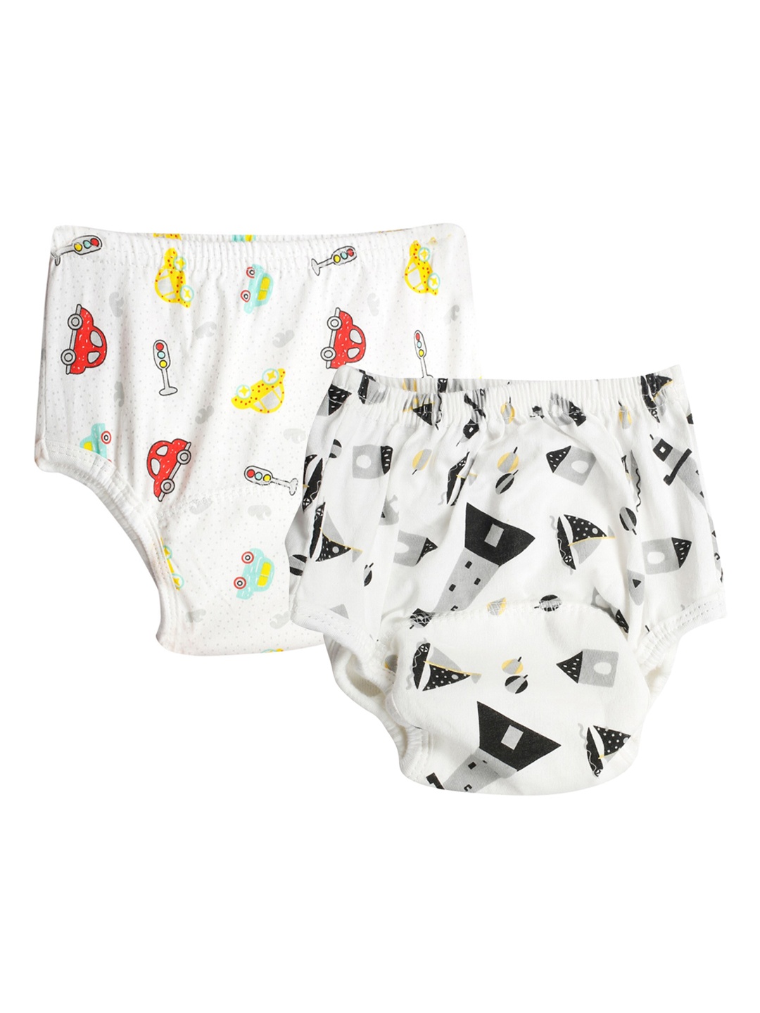 

Baby Moo Multi Set of 2 Adjustable & Washable Cloth Diapers