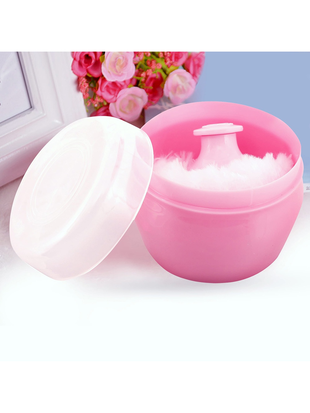 

Baby Moo Everyday Essential Kids Powder Puff, Pink