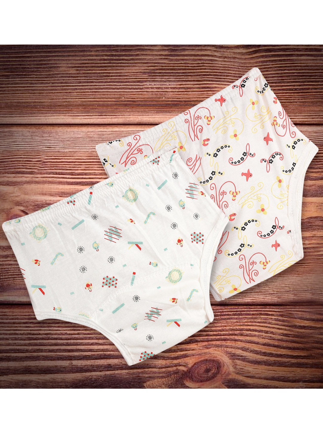

Baby Moo Multi Set of 2 Adjustable & Washable Cloth Diapers