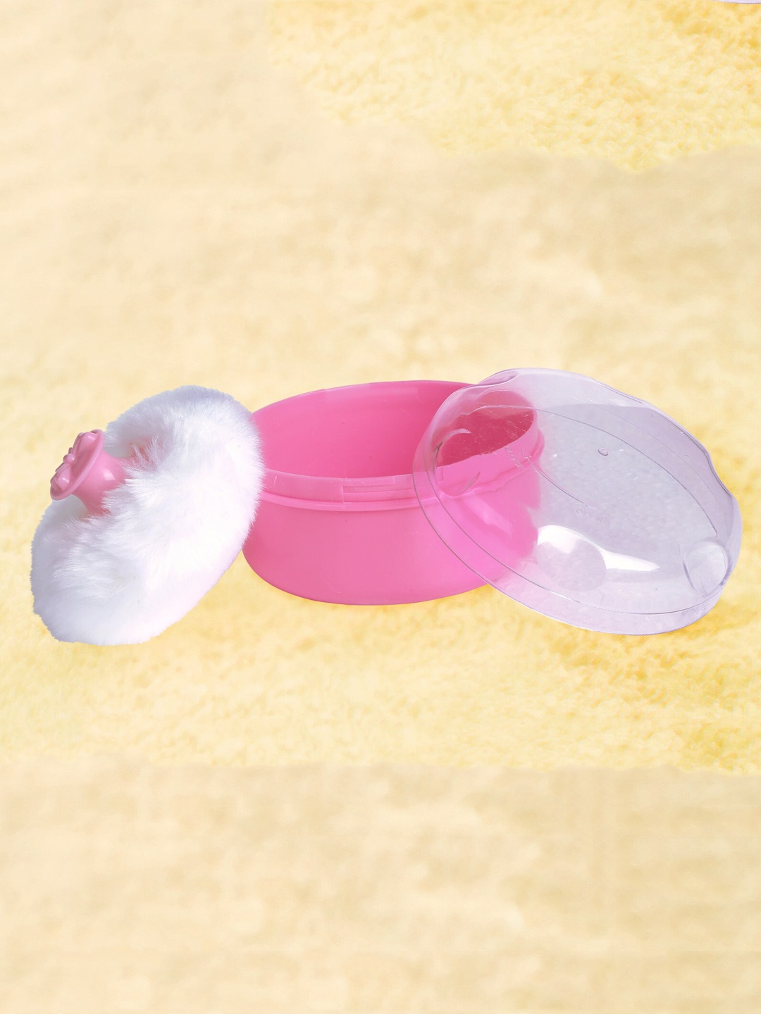 

Baby Moo Infants Pink Powder Puff