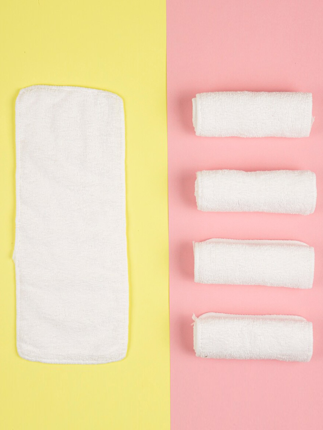 

Baby Moo Set of 5 White Diaper Liner