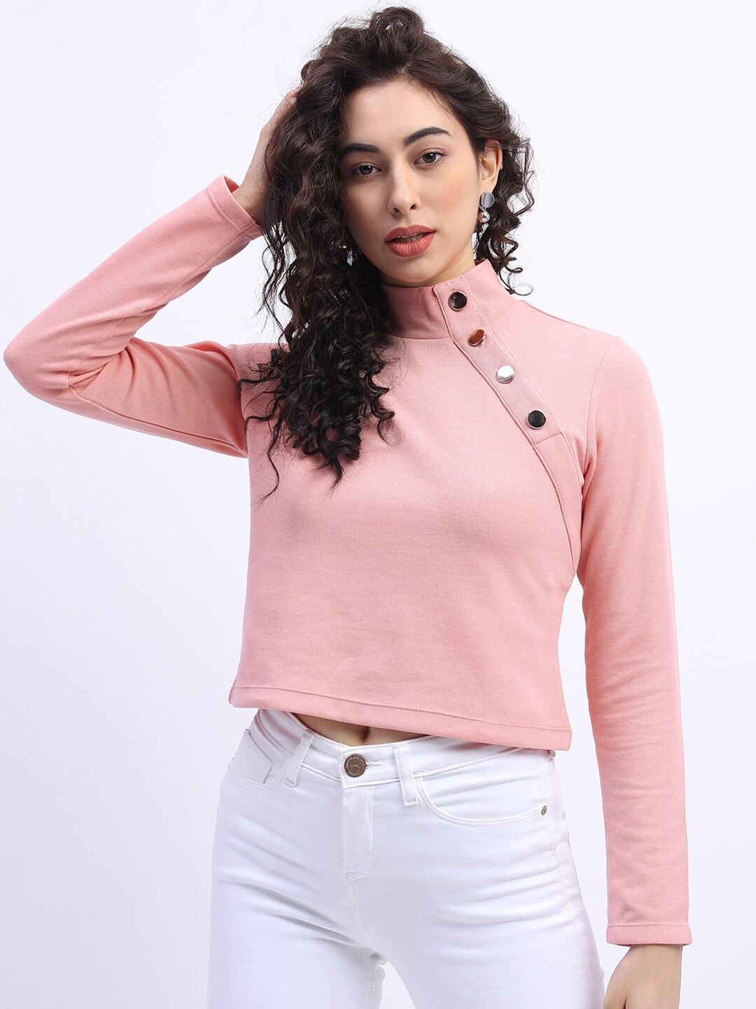 

Tokyo Talkies Pink Knitted Top