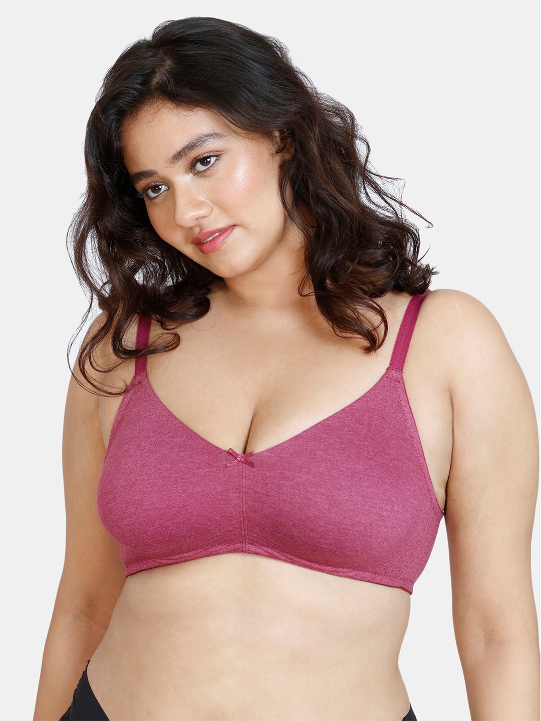 

Zivame Purple Plus Size Bra