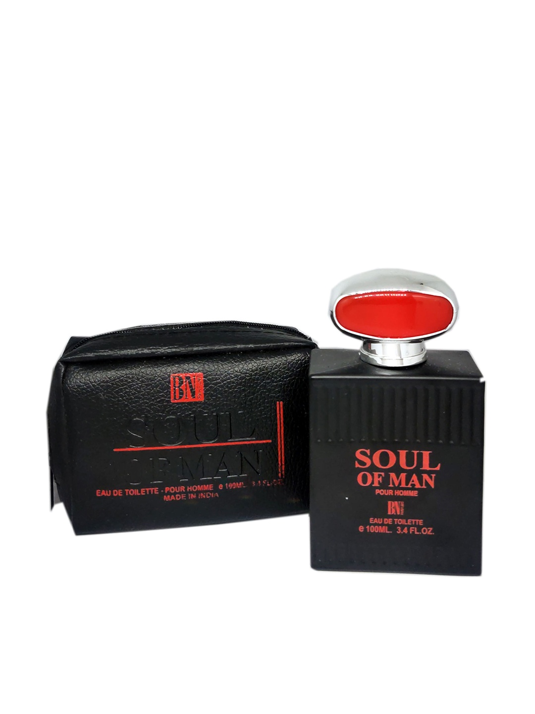 

BN PARFUMS Soul Of Man Eau De Toilette - 100 ml, Black