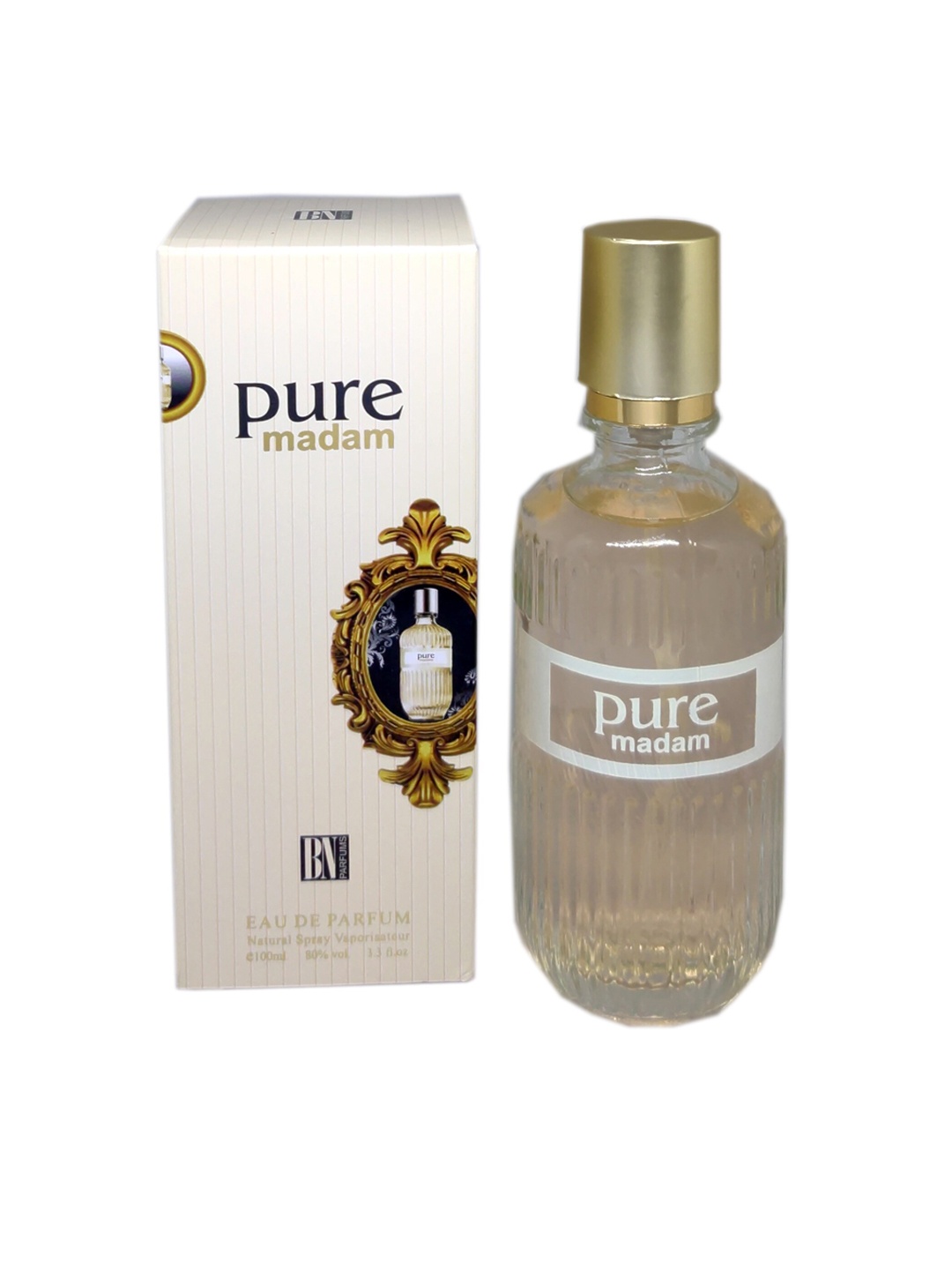 

BN PARFUMS Pure Madam Eau De Perfume 100ml, Beige