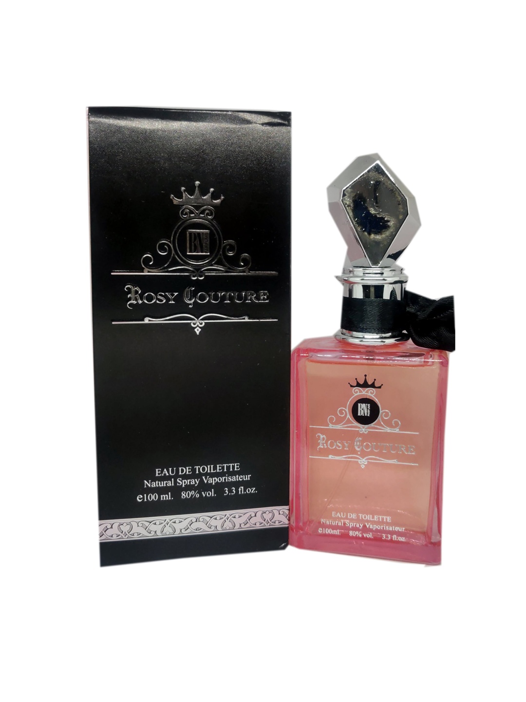 

BN PARFUMS Rosy Couture Eau De Toilette - 100 ml, Black