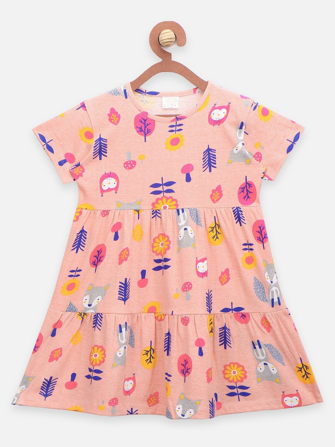 

LilPicks Multicoloured Floral Dress, Multi