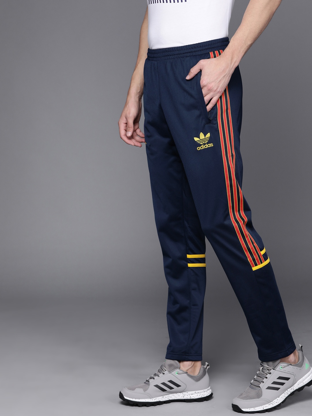 

ADIDAS Originals Men Navy Blue AFC Track Pants