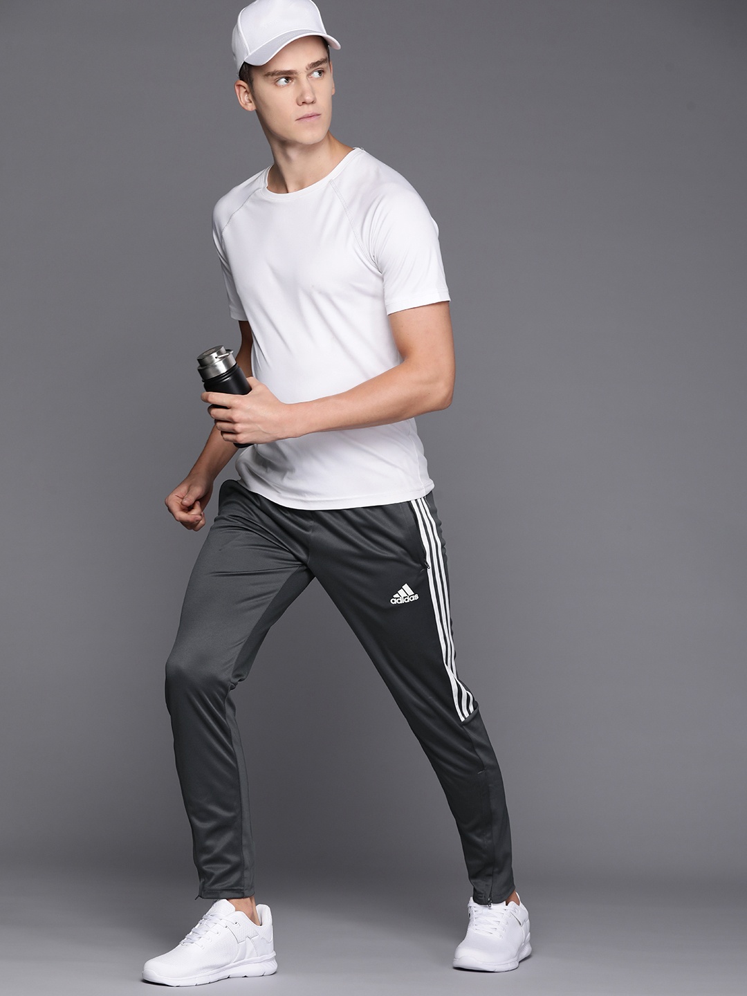

ADIDAS Men Own The Run Astro Wind Sustainable Track Pants, Grey