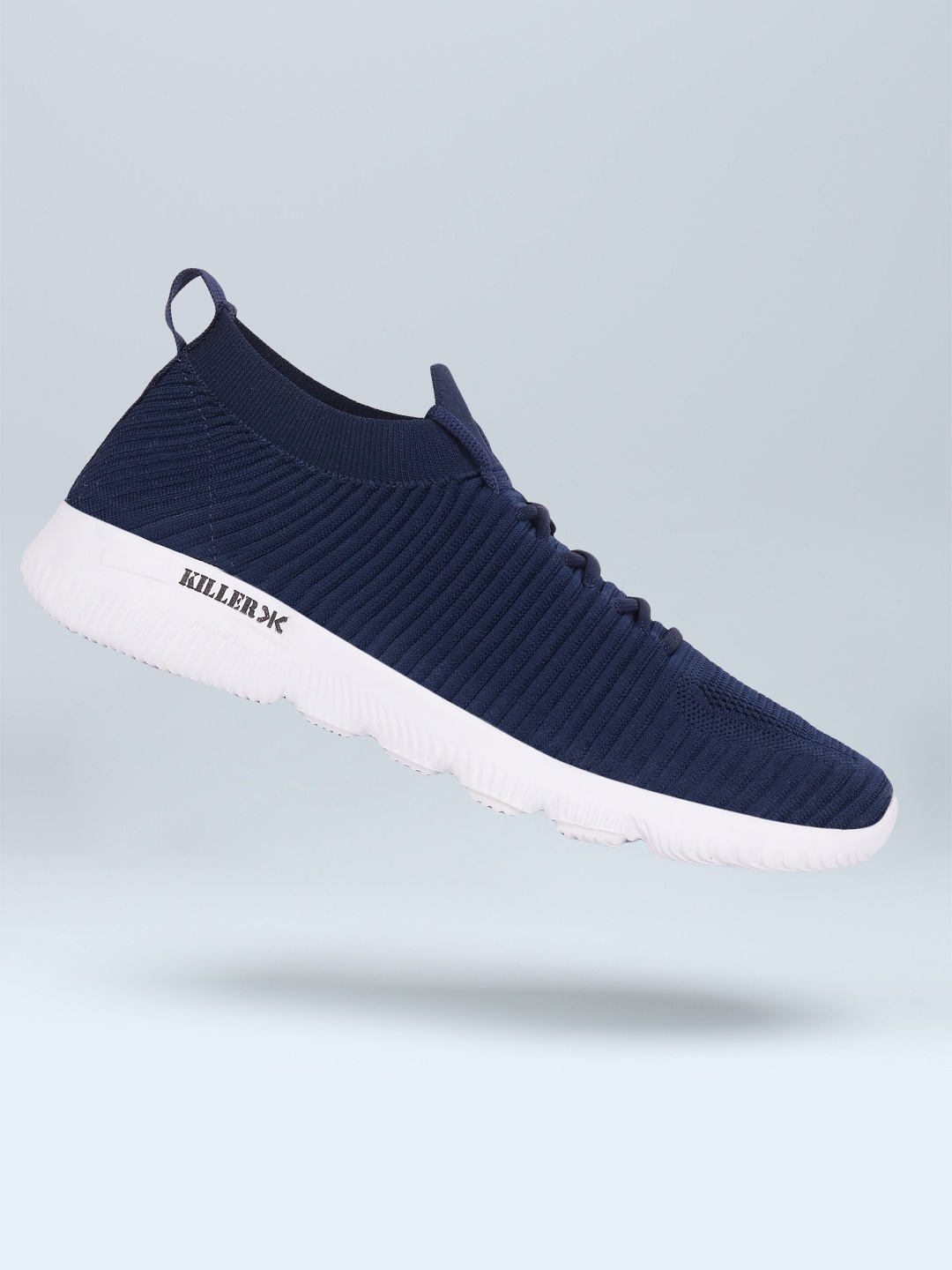 

Killer Men Navy Blue Slip-On Sneakers