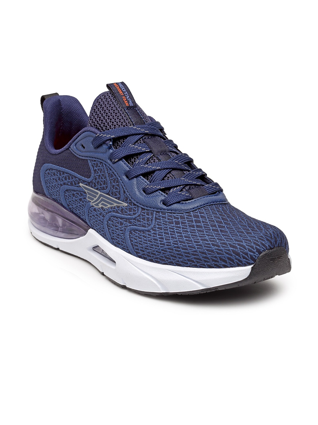 

Red Tape Men Navy Blue Mesh Walking Shoes