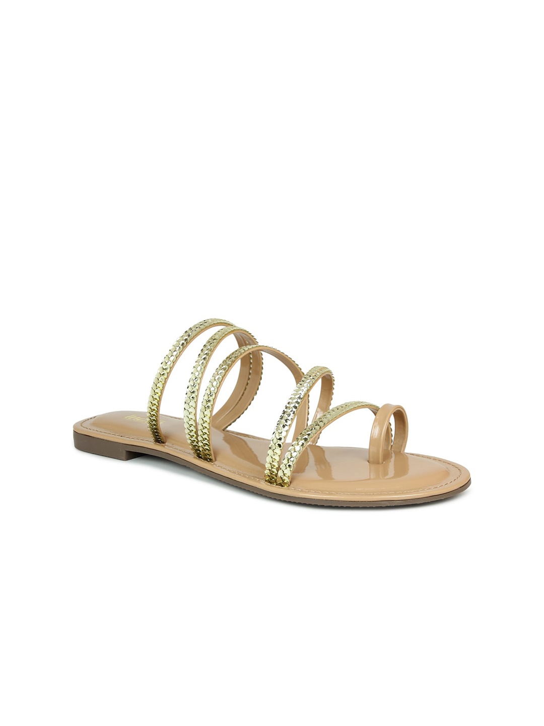 

Inc 5 Women Beige Ethnic One Toe Flats