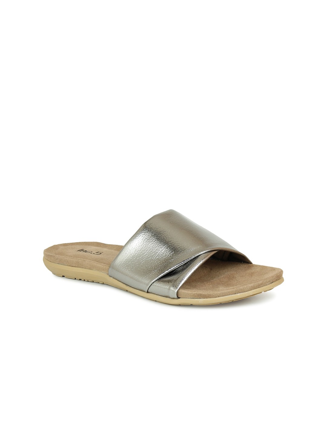 

Inc 5 Women Grey Open Toe Flats