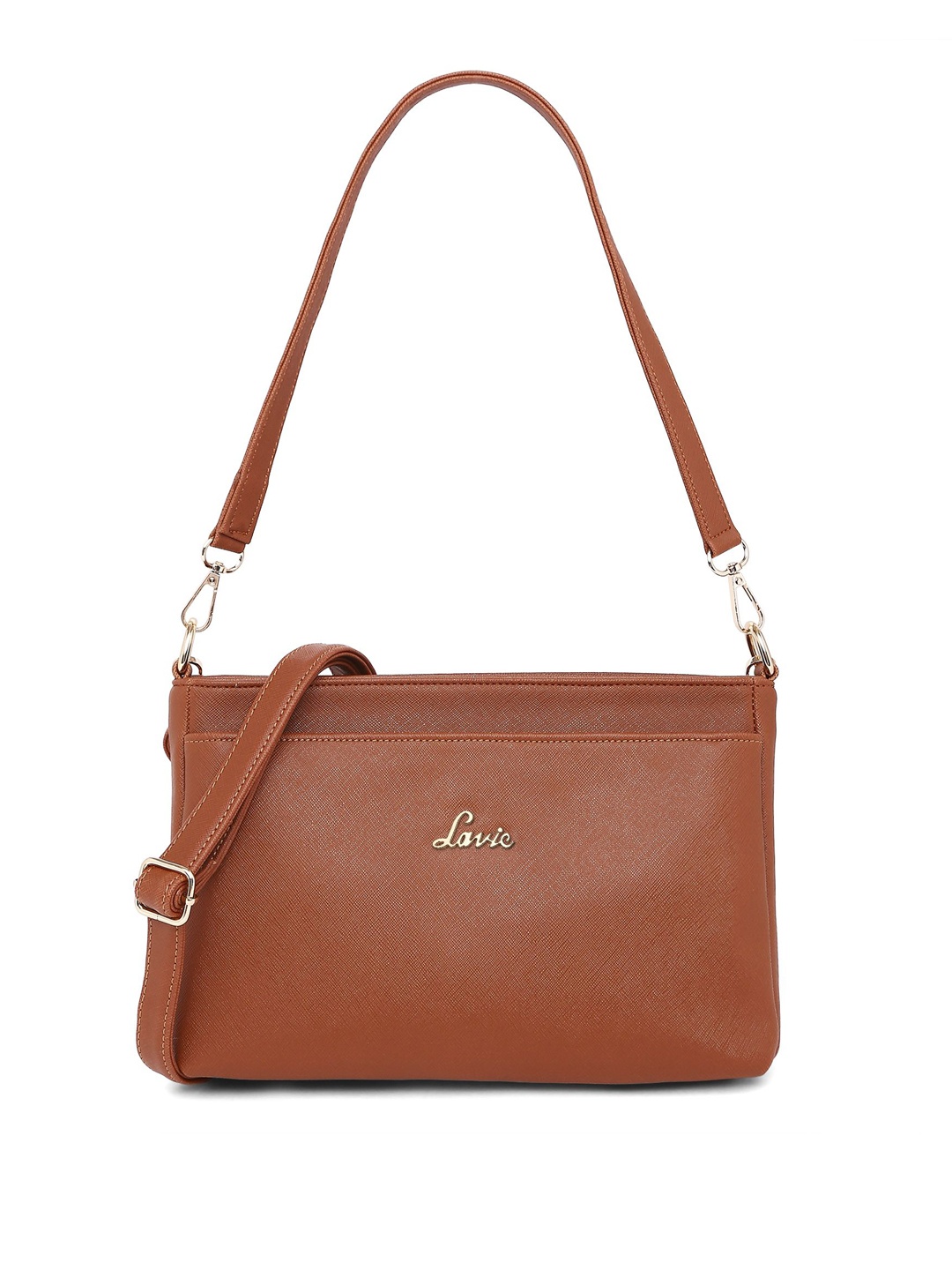 

Lavie Brown PU Structured Shoulder Bag