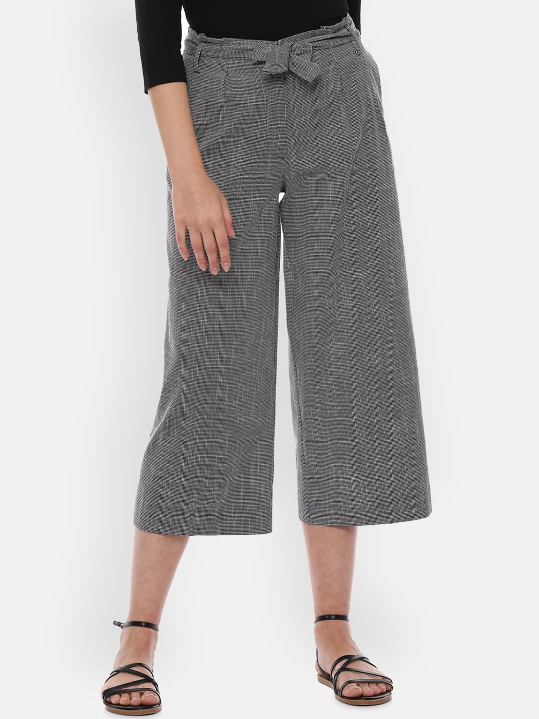 

Van Heusen Woman Women Grey Culottes Trousers