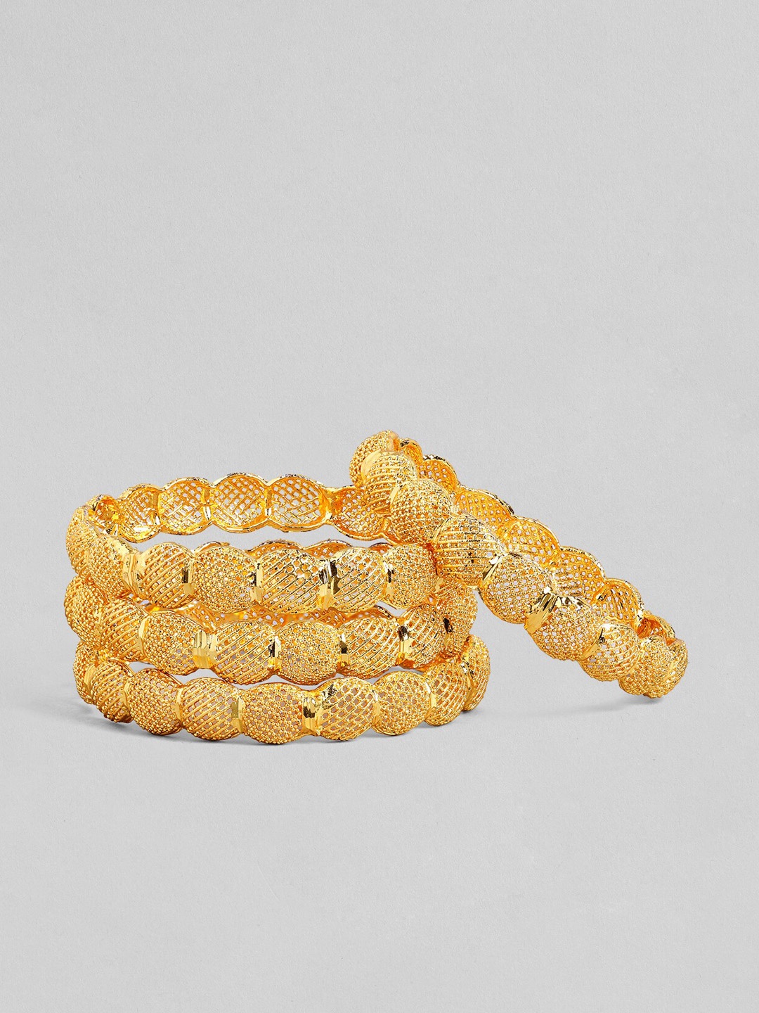 

Anouk Set Of 4 Gold-Plated Bangles