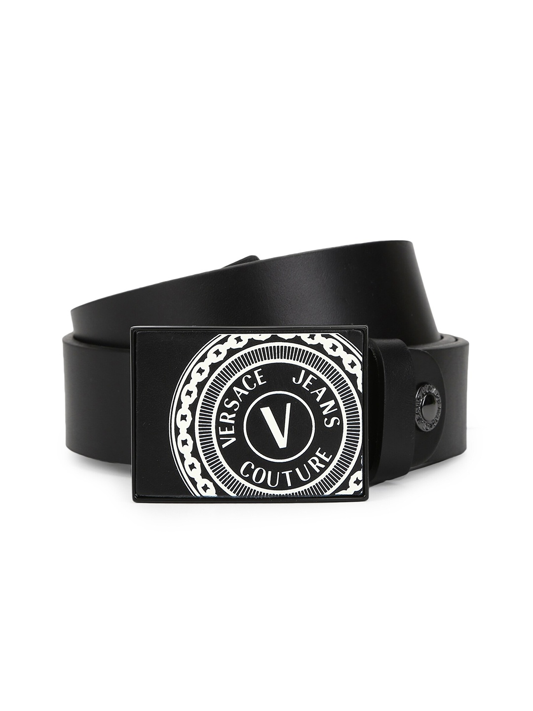 

Versace Jeans Couture Men Black Solid Belt