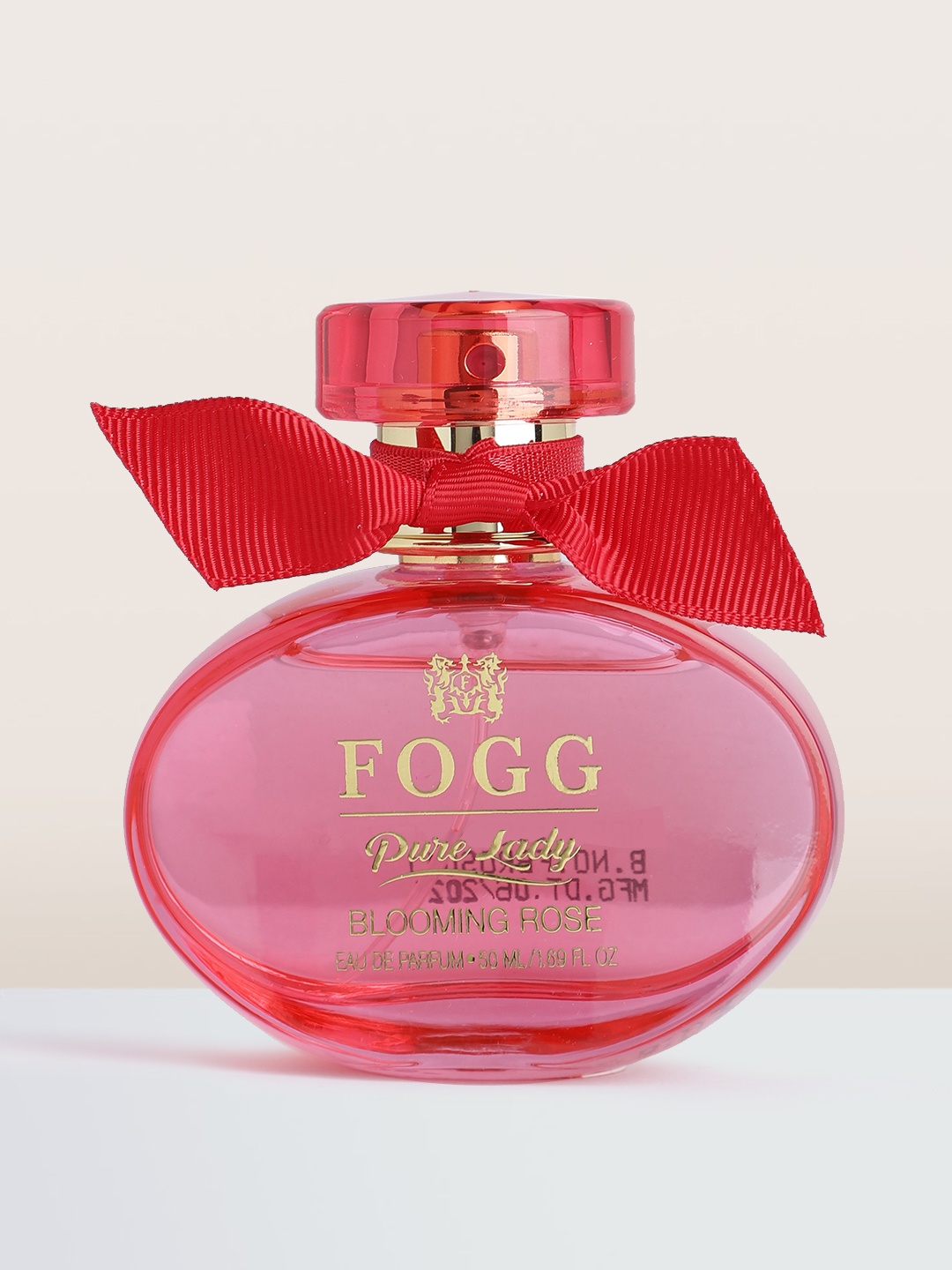 

Fogg Women Scent Pure Lady Blooming Rose Eau De Parfum for Long-Lasting Fragrance - 50ml, Pink