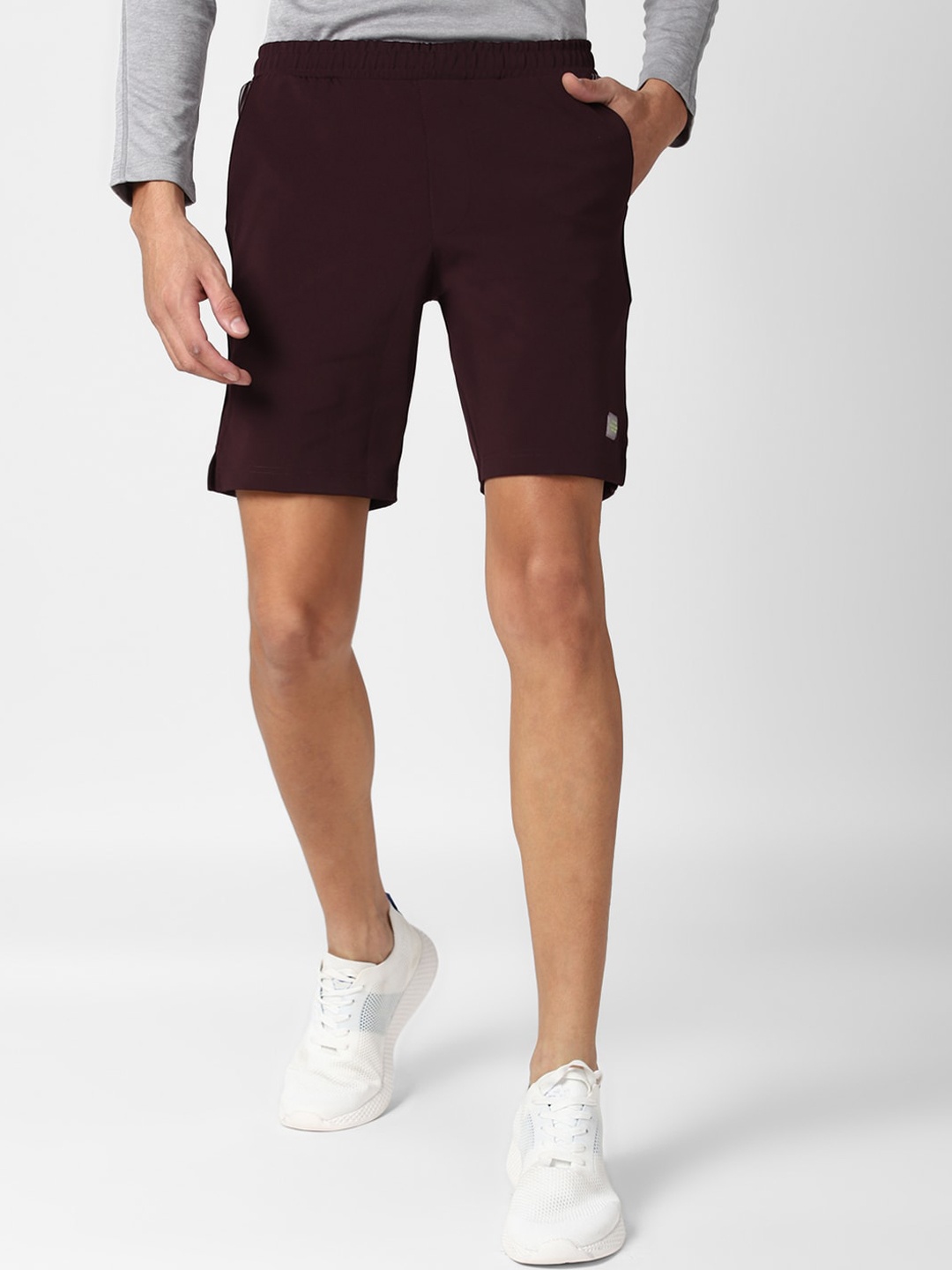 

Peter England Men Maroon Sports Shorts