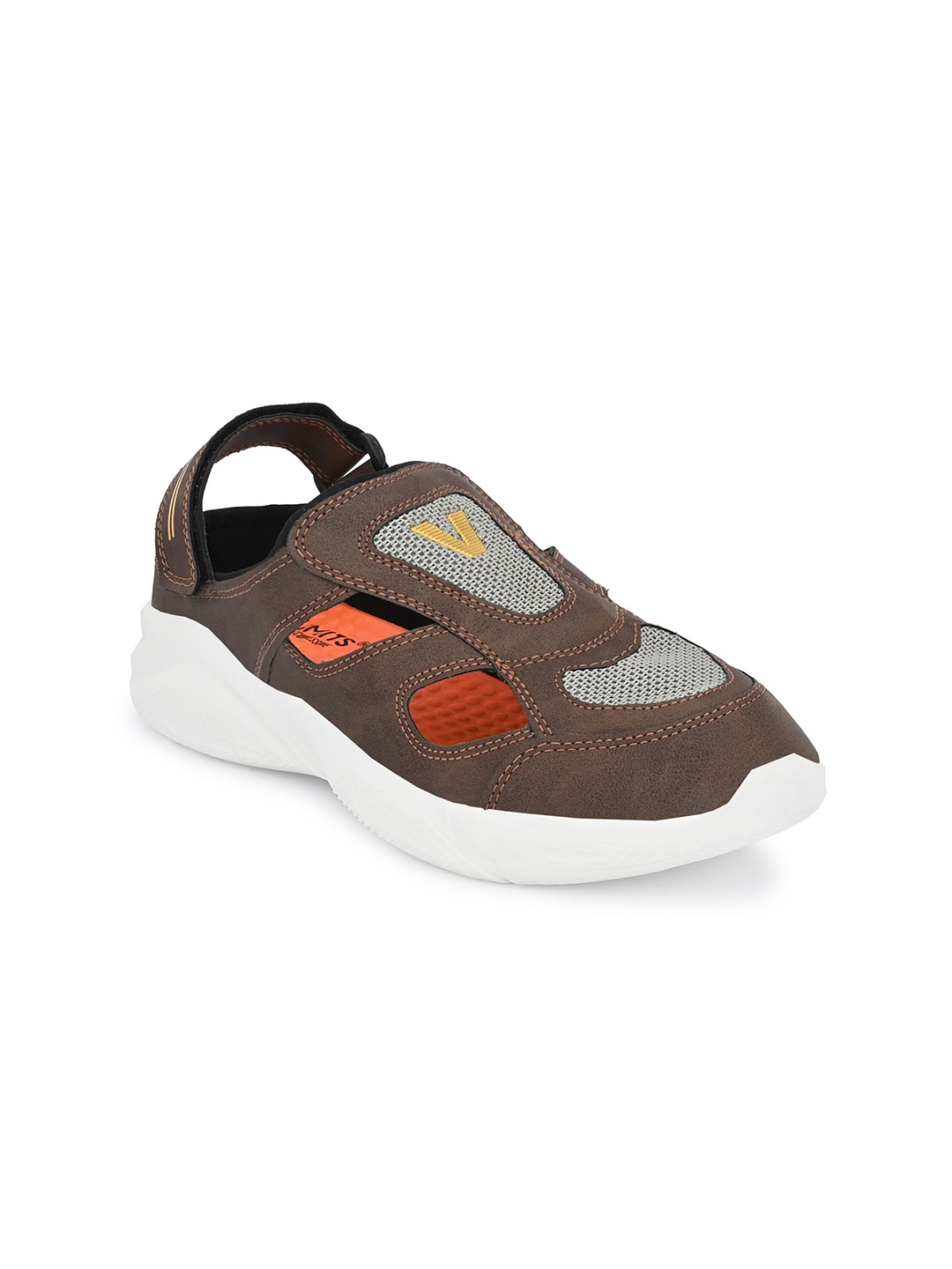 

OFF LIMITS Men Brown Walking Non-Marking Shoes