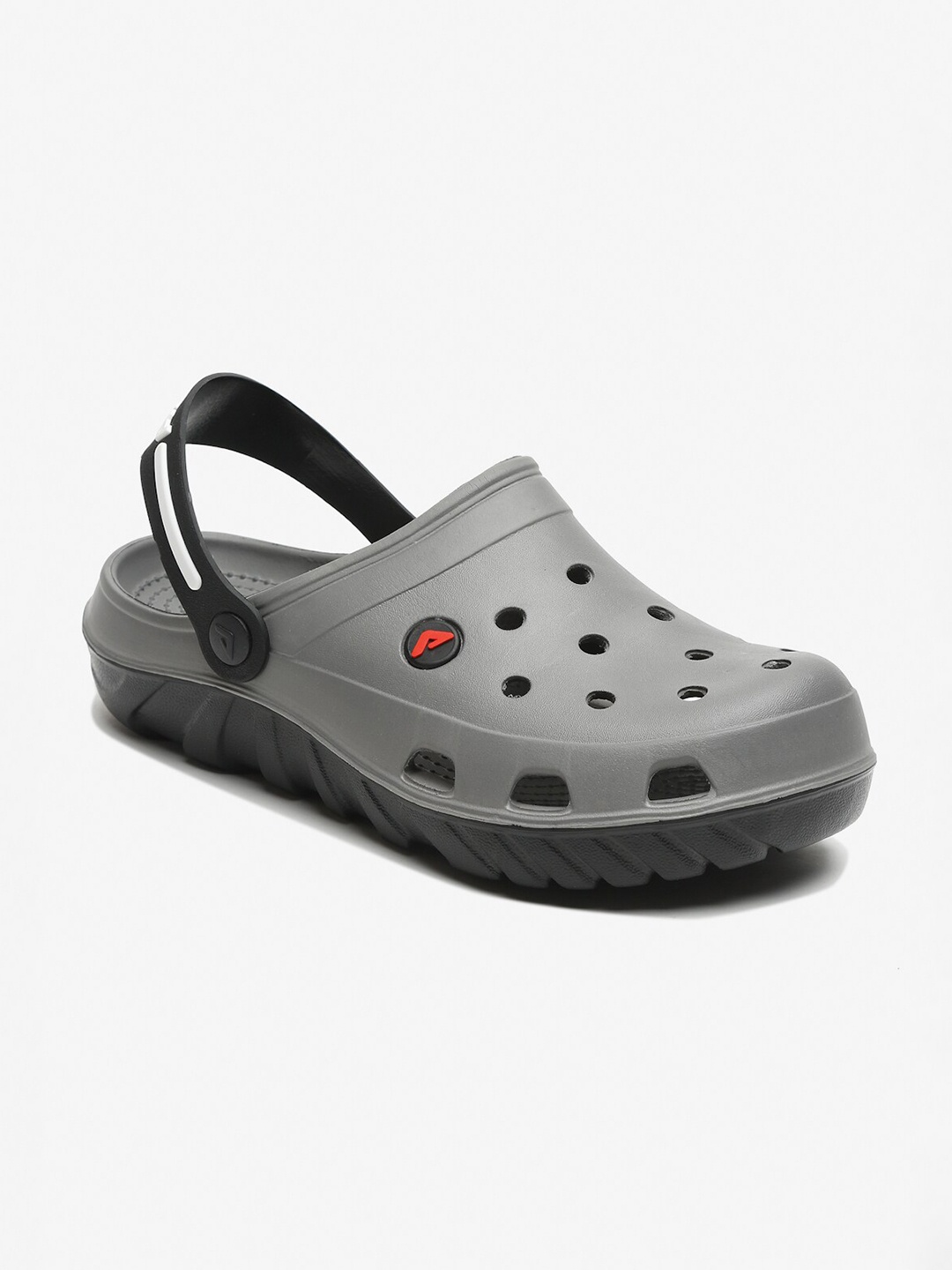 

Adda Men Grey & White Clogs Sandals