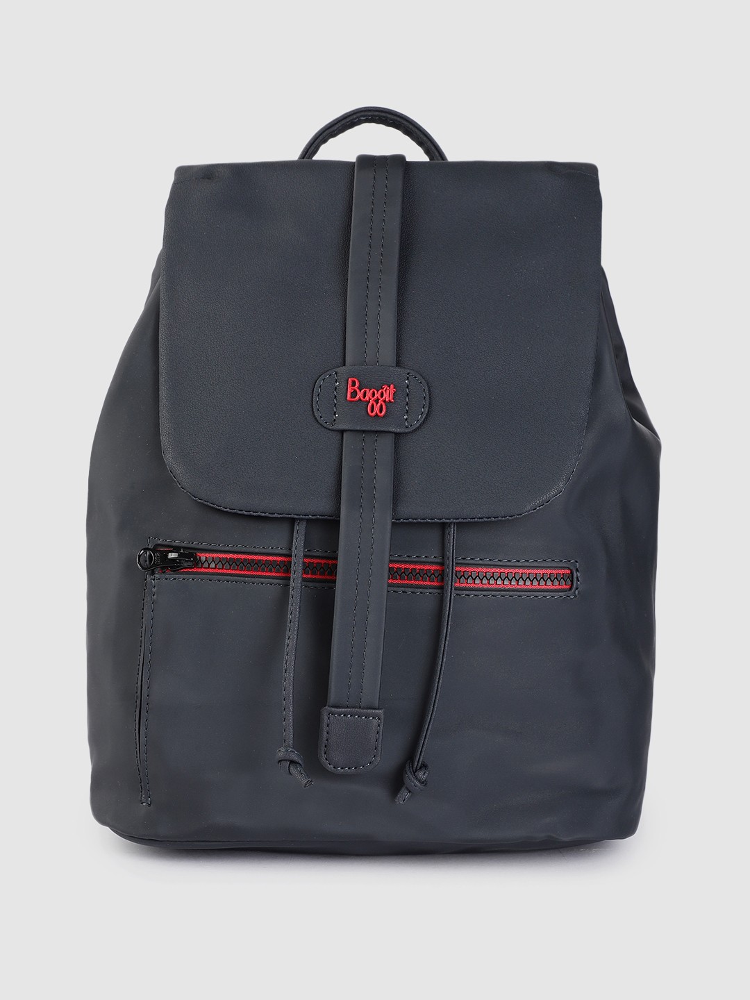 

Baggit Navy Blue Structured Handheld Bag