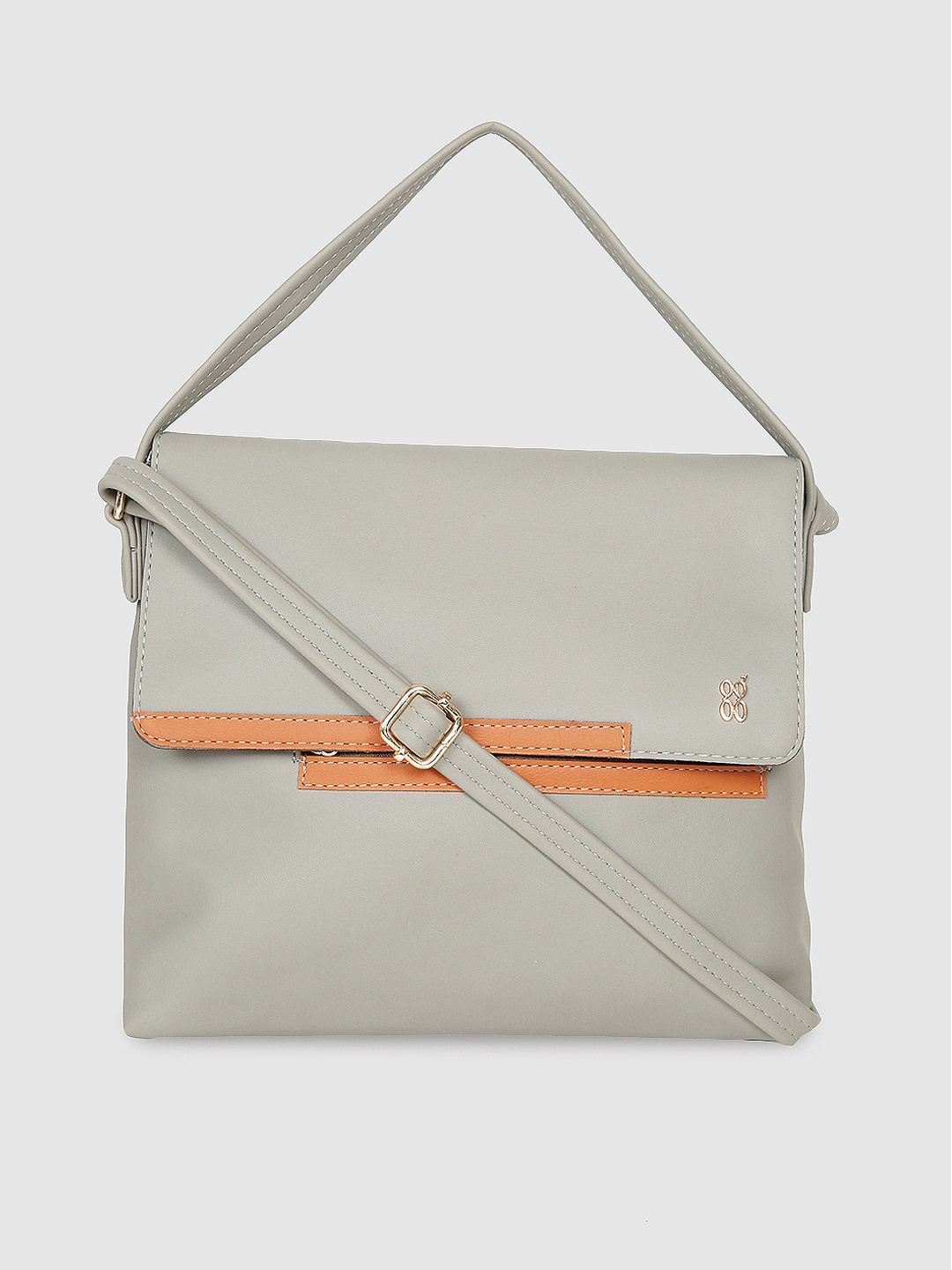 

Baggit Grey Structured Satchel