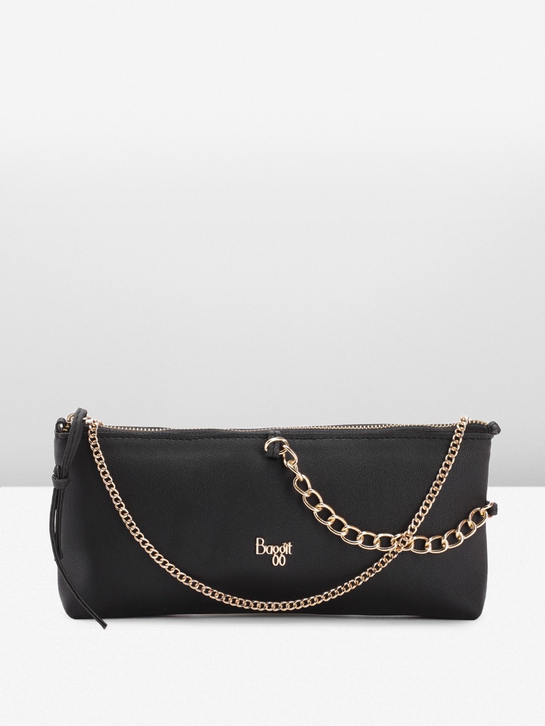 

Baggit Women Solid Purse Clutch, Black