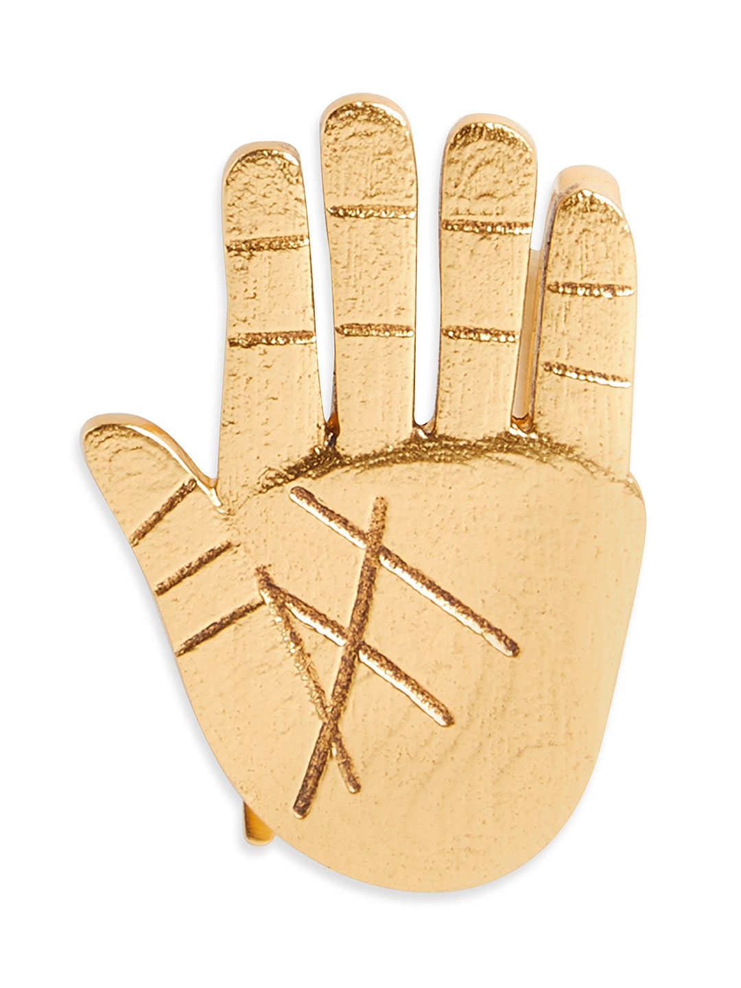 

Masaba Women Gold-Toned Palm Hair Pin