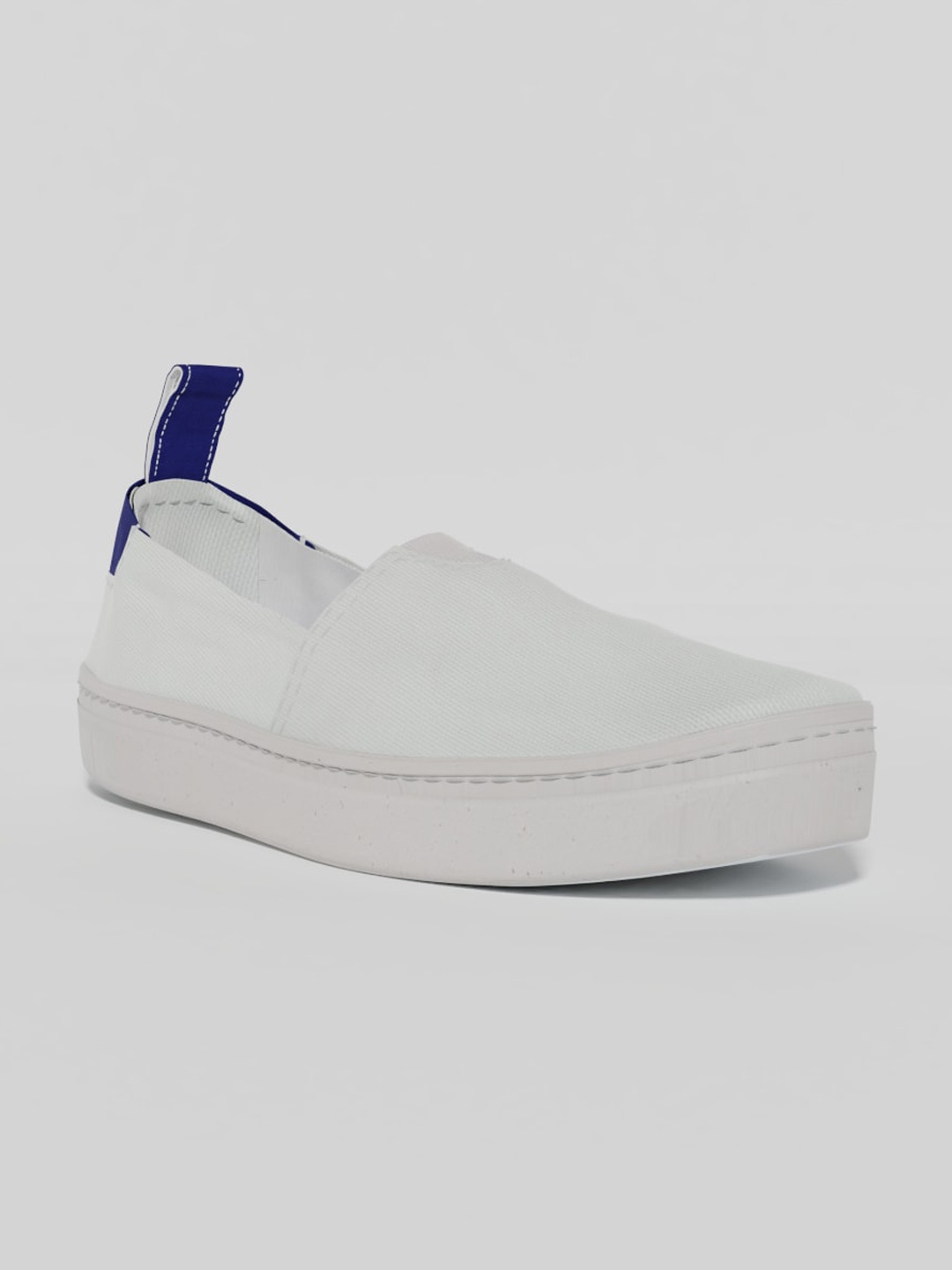 

LOKAIT The Sneakers Company Men White Slip-On Sneakers