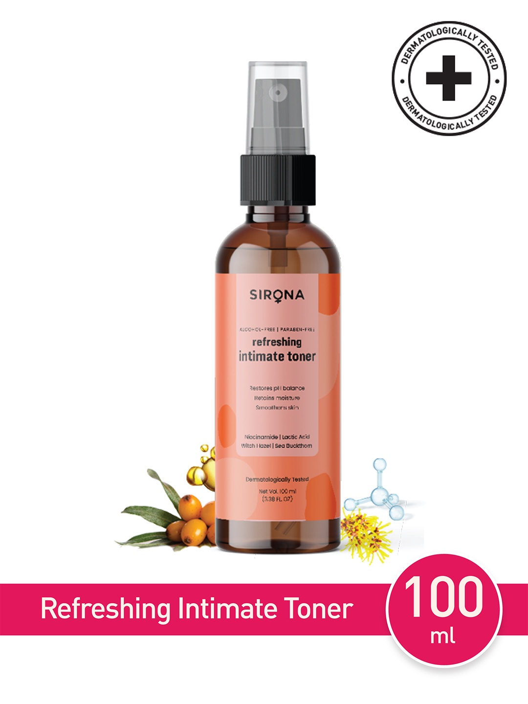

Sirona Intimate Toner - 100 ml, Red