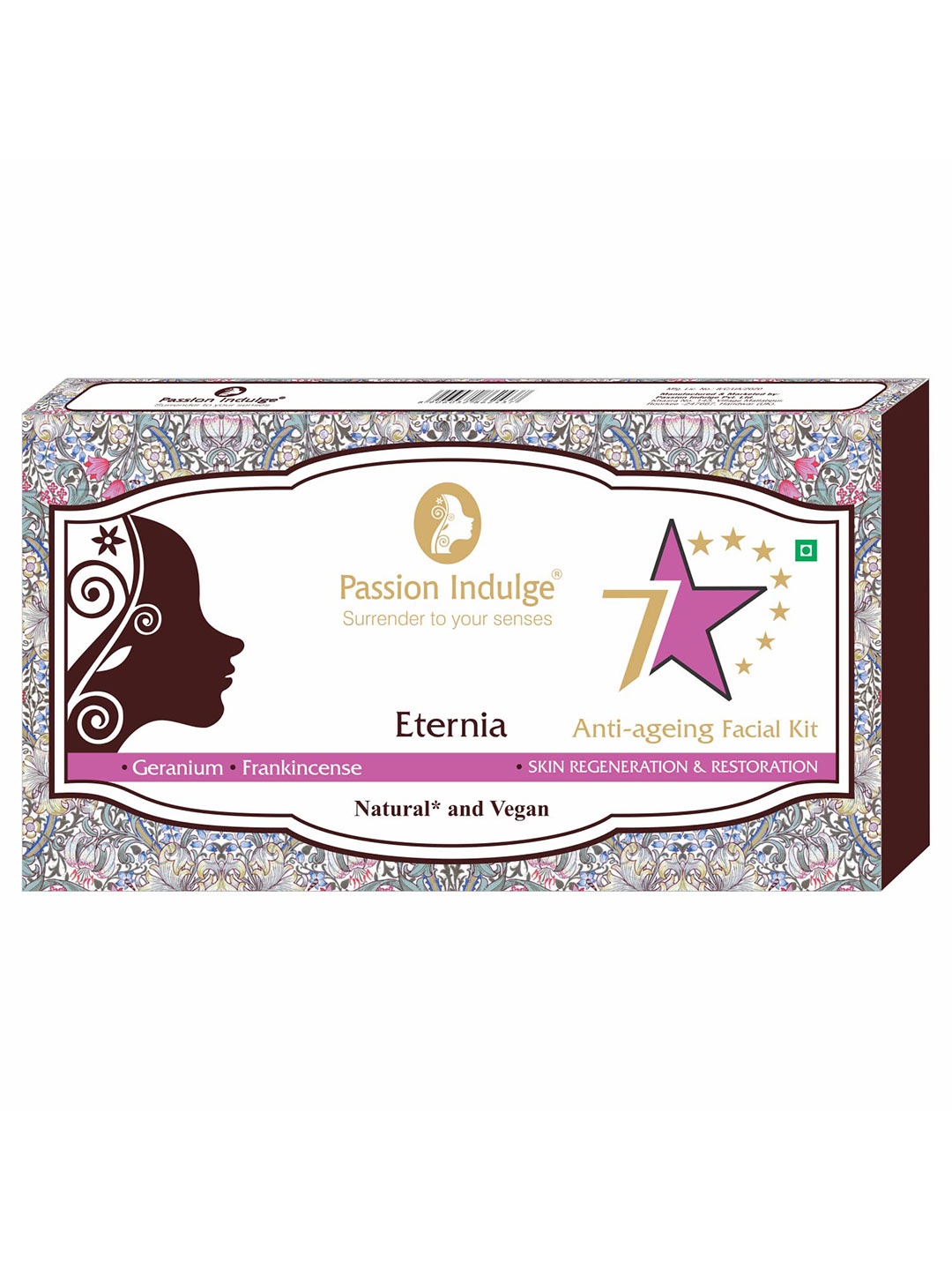 

Passion Indulge Eternia 7 Star Facial Kit, Brown