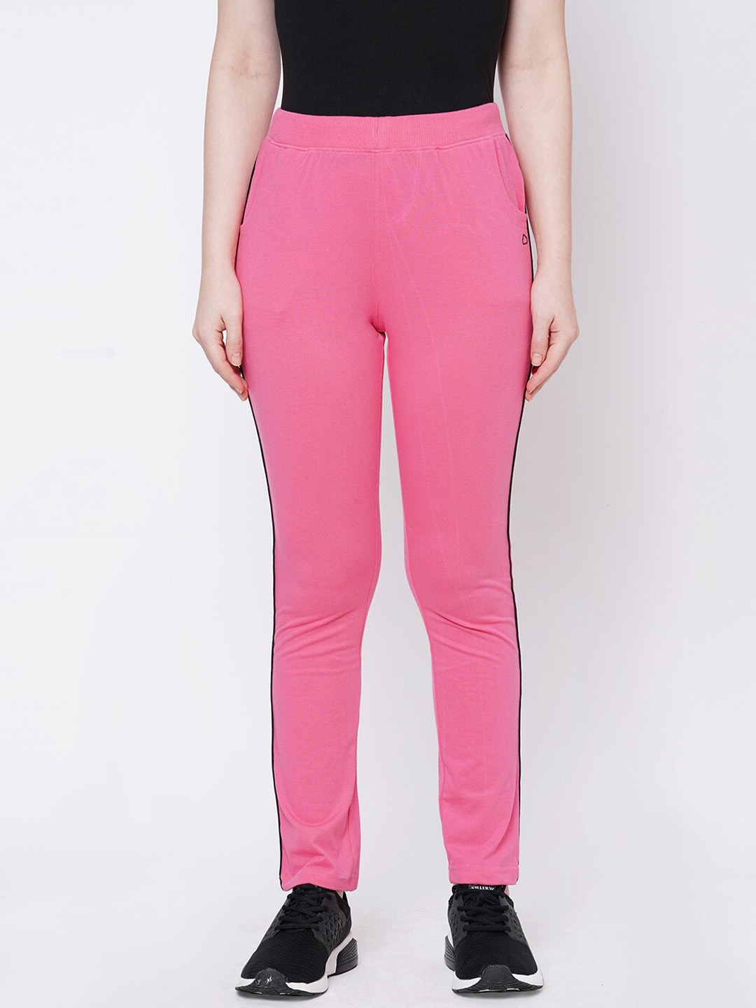 

Sweet Dreams Women Pink Solid Cotton Track Pants