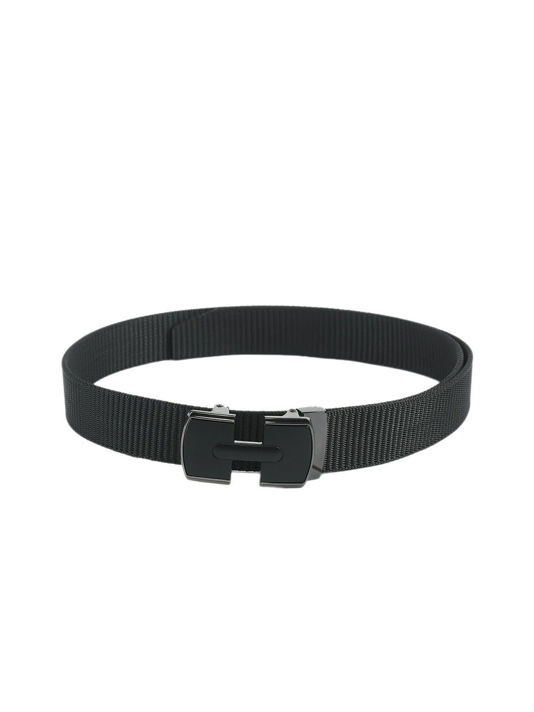 

Kastner Men Black Woven Design Belt