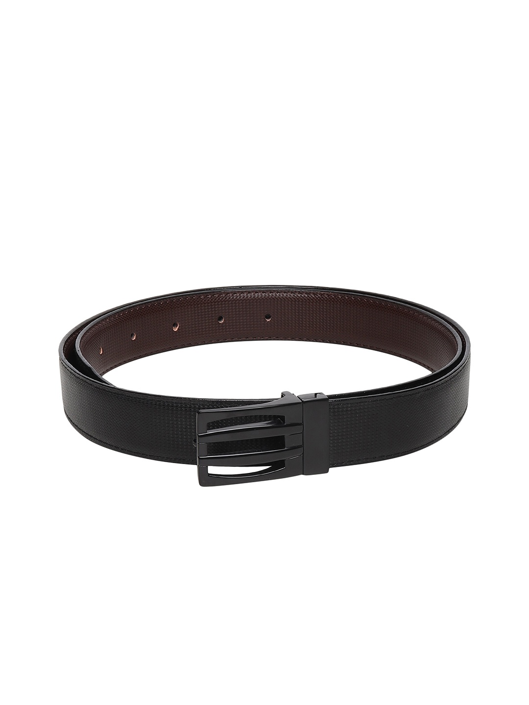 

Kastner Men Black & Brown Solid Reversible Belt