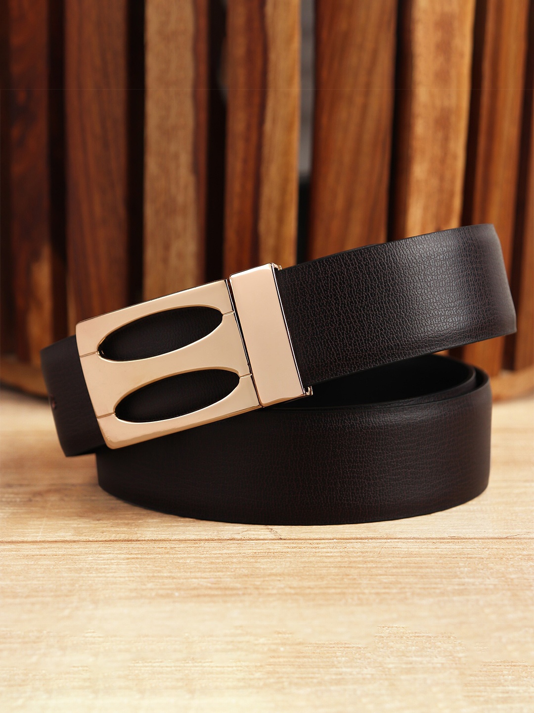 

Kastner Men Brown & Black Reversible Belt