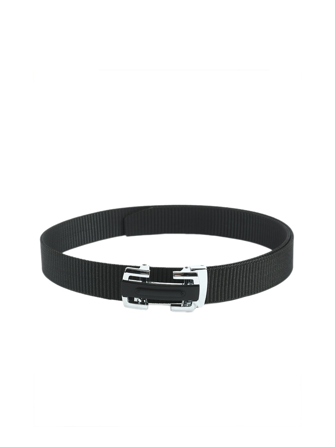 

Kastner Men Black Woven Design Belt