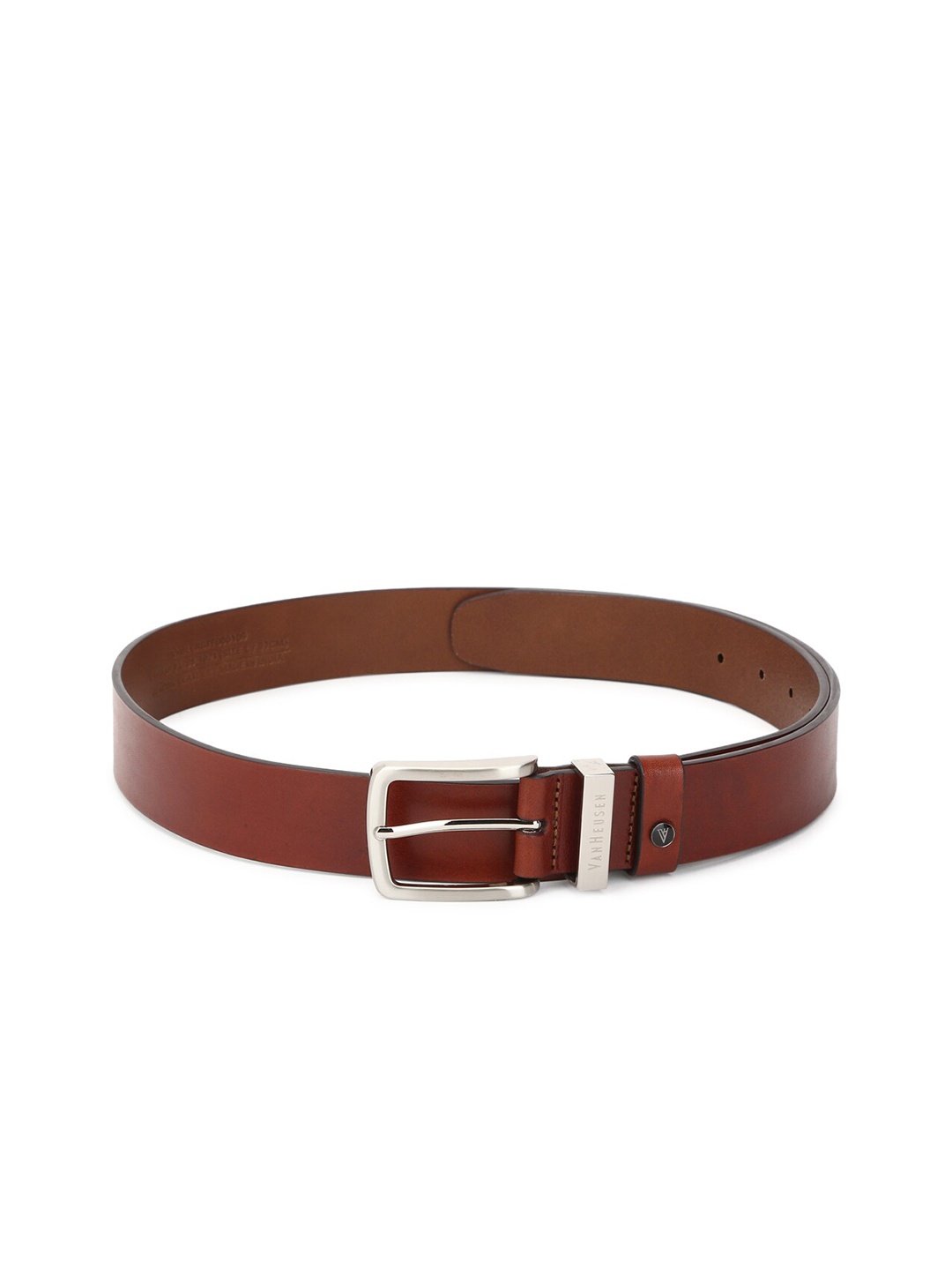 

Van Heusen Men Brown Leather Belt